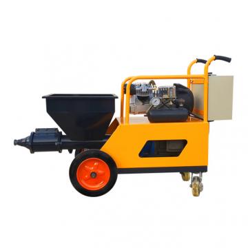 Electric concrete mortar plaster machine for building